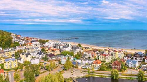 Luftbild Bansin.jpeg - Traumhaftes Sanierungsobjekt erste Reihe mit unverbaubarem Ostseeblick
