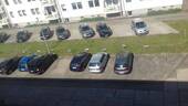 Parkplätze direkt vor dem Haus - 