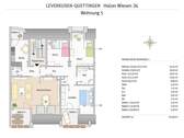 Grundriss Dachgeschosswohnung - 