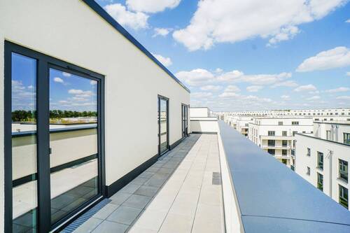 Dachterrasse - Halske Gärten - Moderne, lichtdurchflutete Wohnungen im Grünen