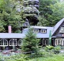 Gasthaus Waldidylle - Großzügiges Ausflugslokal direkt am Hauptwanderweg im Elbsandsteingebirge - Lohmen Uttewalde