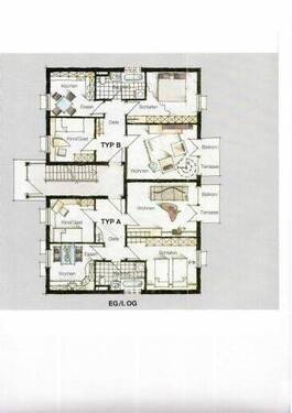 mit Garten-Terrasse - 