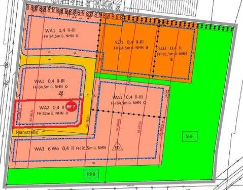 2669_7 Planzeichnung mit Bebaubarkeit - 