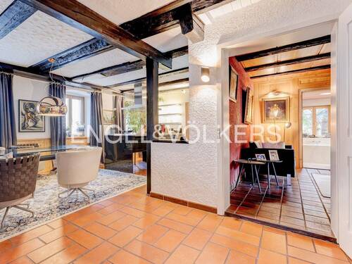 Esszimmer/Küche/Arbeitszimmer - 6 Zimmer Einfamilienhaus in Ehrenkirchen