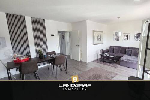 Wohnzimmer - Etagenwohnung mit 60,00 m&sup2; in Harpstedt zur Miete