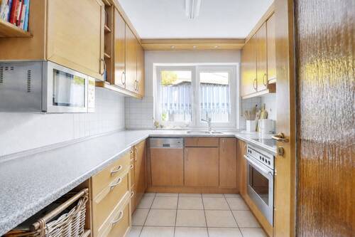 Küche - Terrassenwohnung mit 78,90 m&sup2; in Leingarten zum Kaufen