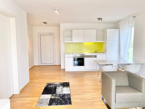 Wohn und Kochbereich Ansicht 2.jpg - Etagenwohnung mit 51,50 m&sup2; in Fürth zur Miete