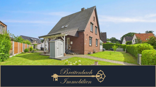 Breitenbach•Immobilien - Schwanewede . Charmantes Einfamilienhaus mit großem Garten & hochwertiger Sanierung in ruhiger Lage