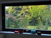 traumhafter Ausblick in den Garten - 