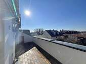 Dachterrasse mit Westausrichtung - 
