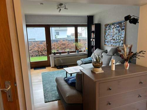 Wohn-Eßzimmer - 3 Zimmer Terrassenwohnung zur Miete in Spenge