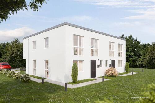 Ansicht - 6 Zimmer Doppelhaushälfte in Wernau