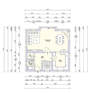 Erdgeschoss Alternative - 