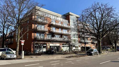 Frontansicht - Charmante 1,5-Zimmer-Stadtwohnung mit Westbalkon in Hamburg Uhlenhorst