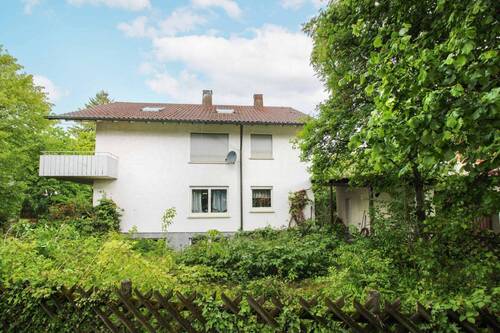 Frontansicht - MFH mit 3 Einheiten und Mietsteigerungspotenzial in Stetten, 1405m² Grundstück