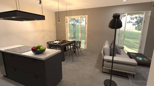 Beispiel Küche - Neubau! 3-Raum-Wohnung in Arnsdorf- Seniorengerecht mit Fahrstuhl und barrierefrei