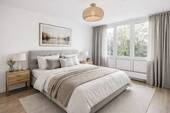 Schlafzimmer visualisiert - 