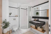 Duschbad visualisiert - 