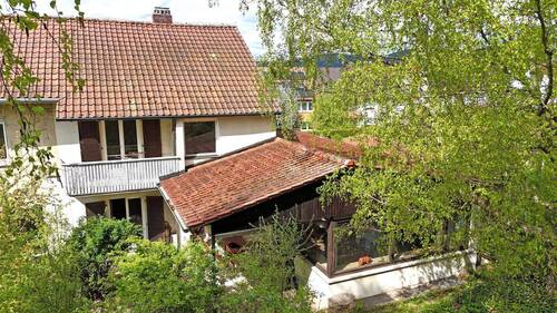 Ansicht vom Garten - 5 Zimmer Doppelhaushälfte zum Kaufen in Kulmbach