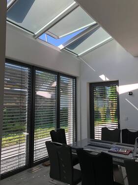 Wintergarten Oberlicht geöffnet - 