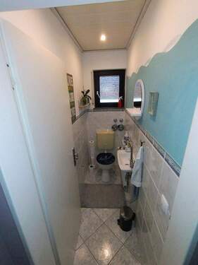 Toilette im OG - 