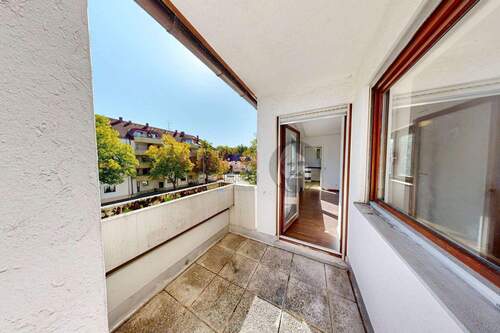 überdachter Balkon (Ost Ausrichtung - Morgensonne)) - 