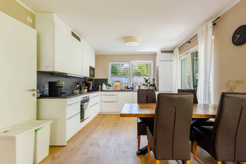Offenes Wohnen und Essen - 3 Zimmer Terrassenwohnung in München