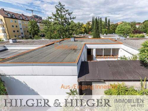 Überblick - rechtwinkeliger Baukörper - 