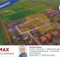 Ein Platz zum Leben - Baugrundstück in Loquard, Krummhörn mit Deichblick