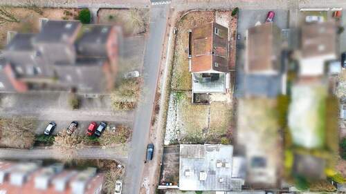 Luftansicht - 6 Zimmer Einfamilienhaus in Bremen