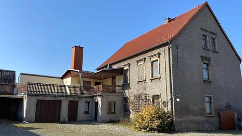 24 Hofseite - 1 Zimmer Bauernhaus, Landhaus in Liebschützberg
