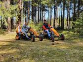 E-Karts fahren im Wald - 