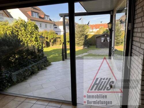 Blick auf die Terrasse - 