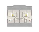 Grundriss Dachgeschoss mit Ausbau - 
