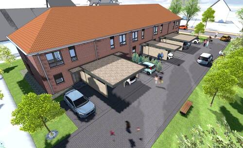 Carport mit Stellplatz - 