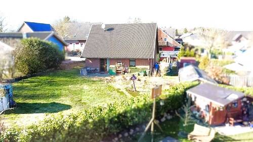 Drohnenbild Garten - 