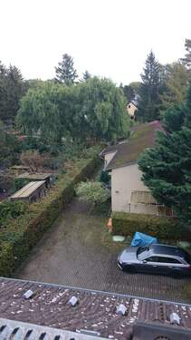 Blick auf Reihenhäuser - 