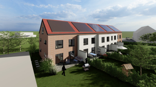 Gartenansicht - 4 Zimmer Reihenendhaus zum Kaufen in Gütersloh