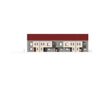 Nordansicht - Reihenendhaus mit 119,00 m² in Gütersloh zum Kaufen