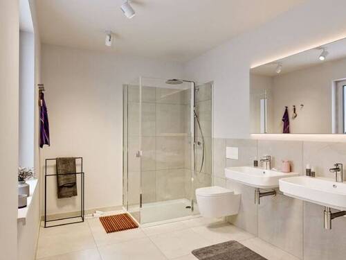 Kampus Karree II_Haus K_WHG9_Bad - Etagenwohnung mit 83,60 m&sup2; in Kassel zum Kaufen