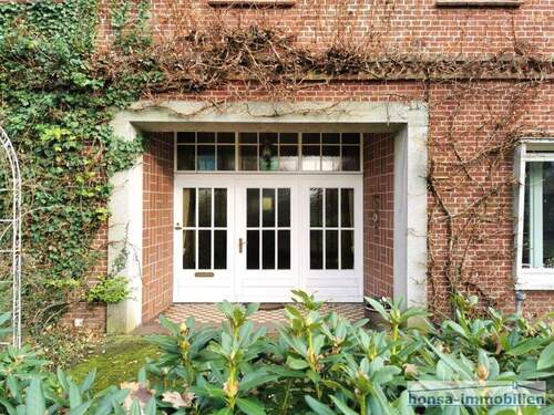 Hauseingang - 1 Zimmer Bauernhaus, Landhaus in Gyhum bei Zeven