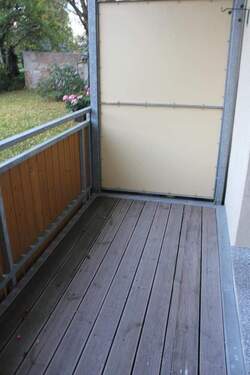 Balkon - Etagenwohnung mit 57,60 m&sup2; in Leipzig zur Miete