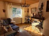 Wohnzimmer mit offenen Kamin 1.OG - Einfamilienhaus mit 167,00 m² in Beverungen zum Kaufen