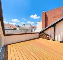 Große Terrasse | 3 Zimmer | Kamin | Dachgeschossmaisonette nahe Bergmannkiez | - Berlin Kreuzberg