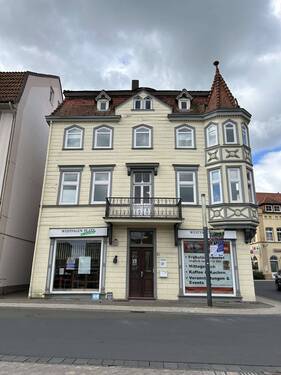 Hausansicht - Historisches Wohn- und Geschäftshaus in bester Lage von Warburg