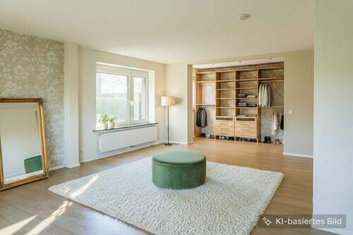 Visualisierung Schlafzimmer Ankleidebereich - 