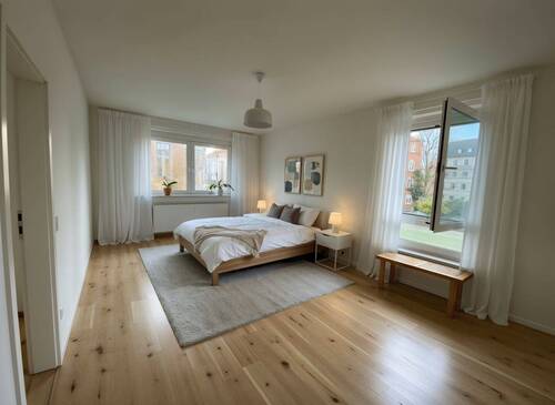 Schlafzimmer - (KI generiert) - 4 Zimmer Etagenwohnung in Berlin