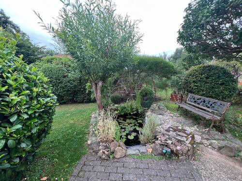Garten mit Teich - 