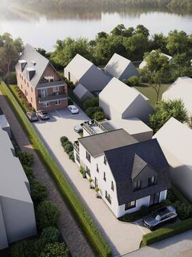 Visualisierung Vogelperspektive - 3 Zimmer Etagenwohnung zum Kaufen in Oldenburg