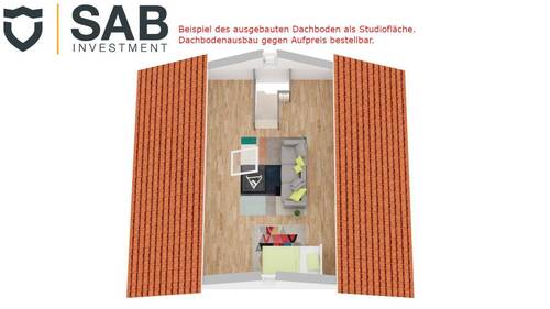 Dachboden, optional mit Ausbau - 3 Zimmer Etagenwohnung in Oldenburg